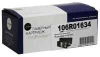 Тонер-картридж лазерный NetProduct 106R01634 для Xerox Phaser 6000/6010/WC6015, черный