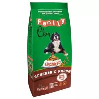Корм для собак CLAN Family Сухой гипоаллергенный корм с ягненком и рисом для взрослых собак