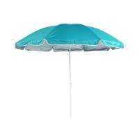 Зонт Green Glade 0012 купол 200 см, высота 205 см голубой/серебряный