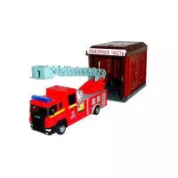 Autotime (Autogrand) Игровой набор Scania Пожарная станция с гаражом 34439