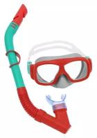 Набор для плавания Bestway Explora Snorkel Mask (маска,трубка) от 7 лет, цвет микс