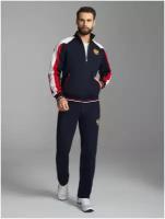 Спортивный костюм мужской RUSSIA 11M-00-454/2 RED-N-ROCK'S темно-синий 50