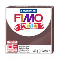 Полимерная глина FIMO kids 42 г коричневый (8030-7)