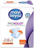 MAVI BEYAZ Подгузники-трусики для взрослых - XL 120-170см/7шт