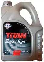 Синтетическое моторное масло FUCHS Titan SuperSyn 5W-40, 4 л