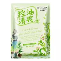 BioAqua Освежающая маска Natural Extract с маслом чайного дерева