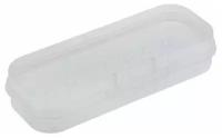 Пенал-футляр, Стамм, Cristal, 90 х 217 х 43 мм, пластиковый, прозрачный, 1 шт