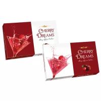 Набор конфет Magnat Cherry Dreams пралине из темного шоколада с вишневым ликером 181 г