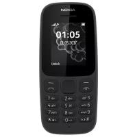 Телефон Nokia 105 Dual sim (2017), черный
