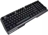Клавиатура Mad Catz S.T.R.I.K.E. 13 Black USB (русская раскладка) Cherry MX Red