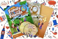 Family and Friends 4 +Grammar friends 4 (2nd Edition) Комплект:учебник+рабочая тетрадь+пособие по грамматике+диски