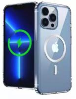 AV-Retail / Чехол силиконовый прозрачный с MagSafe для iPhone 13 Pro