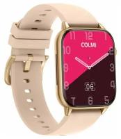 Умные часы Colmi C60 Silicone Strap Gold-White