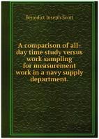 A comparison of all-day time study versus work sampling for measurement work in a navy supply department