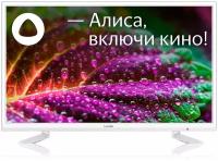 23.6" Телевизор BBK 24LEX-7288/TS2C (W), HD, белый, смарт ТВ, Яндекс. ТВ
