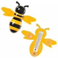 Термометр оконный Пчелка, на стекло 23х20 см; Planet Garden