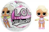 MGA Entertainment Кукла игрушка LOL Сюрприз ЛОЛ эксклюзив оригинал - Спортивные 4 серия (L. O. L. Surprise! All Star BBs Series 4 Summer Team)