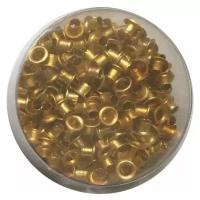 Люверсы для дырокола Attache, диаметр 4,8 мм, 250 шт, золотой