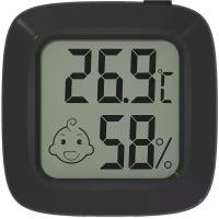 Гигрометр-термометр WINYS KD30, -20ºС +60ºС, 10-99% RH [черный]