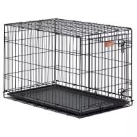Клетка для собак Midwest iCrate, размер 2, размер 76х48х53см., черный