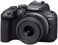 Фотоаппарат Canon EOS R10 Kit RF-S 18-45mm F4.5-6.3 IS STM, черный