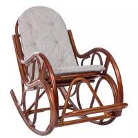 Кресло-качалка CLASSIC с подушкой цвет Коньяк (подушка)