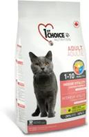 1st Choice Vitality Сухой корм для взрослых домашних кошек (с курицей), 350 гр
