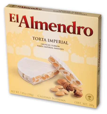 Хрустящий миндальный туррон El Almendro Torta Imperial 200г