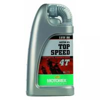 Синтетическое моторное масло Motorex Top Speed 4T 15W-50, 1 л