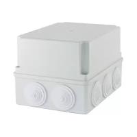 Распределительная коробка TDM ЕLECTRIC SQ1401-1245 наружный монтаж 190x140 мм серый RAL 7035
