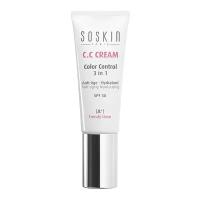 Soskin СС Крем Color Control 3 in 1 SPF 30, 20 мл