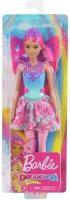 Barbie. Кукла Barbie Dreamtopia с высотой 30 см "Фея с сиреневыми волосами со съемными крыльями и короной" / GJJ98-GJJ99