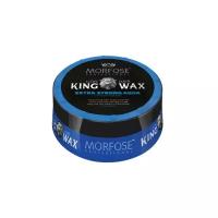 Morfose Воск King Hair Wax Extra Strong Aqua, экстрасильная фиксация, 175 мл, 217 г