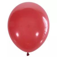 Воздушные шарики бордовый 10 шт. 30 см.