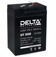 Аккумулятор 6V-6AH 606 DT Delta, аккумуляторная батарея