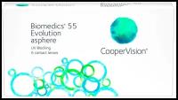Контактные линзы CooperVision Biomedics 55 Evolution Asphere UV, 6 шт