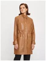 Куртка женская эко-кожа, ElectraStyle, 3-0212/1-111/110, кэмел, размер - 46