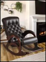 Кресло-качалка Монарх Chocolate, Античный дуб