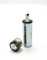 Аккумуляторная батарейка AA с USB зарядкой 500mWh 1,5V Rechargeable Lithium Battery LI-ION