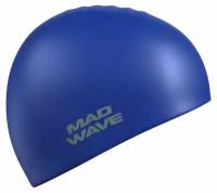 Шапочка для плавания силиконовая Mad Wave Intensive Big