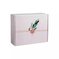 Коробка подарочная Дарите счастье Эко, 27×9×21 см, белый