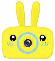 Детский цифровой фотоаппарат Зайчик желтый