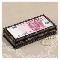 Купюрница "500 евро" (шкатулка для денег)