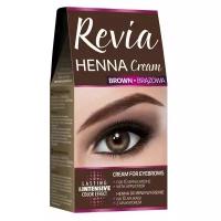 Revia Краска для бровей Henna Cream 15 мл