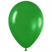 Воздушные шарики зеленые 10 шт. 30 см.