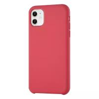 Чехол Touch Case for iPhone 11 красный (силикон soft touch)