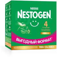 Сухой быстрорастворимый молочный напиток С пребиотиками И лактобактериями «NESTOGEN®4 С 18 месяцев, 900г