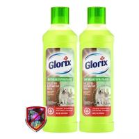 Glorix Средство для мытья пола Цветущая яблоня и ландыш, 1 л, 2 уп