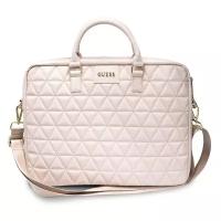 Сумка Guess Quilted Bag 15" pink