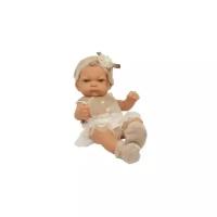 Пупс 1 TOY Baby Doll в бежевом платьице, 25 см, Т15458